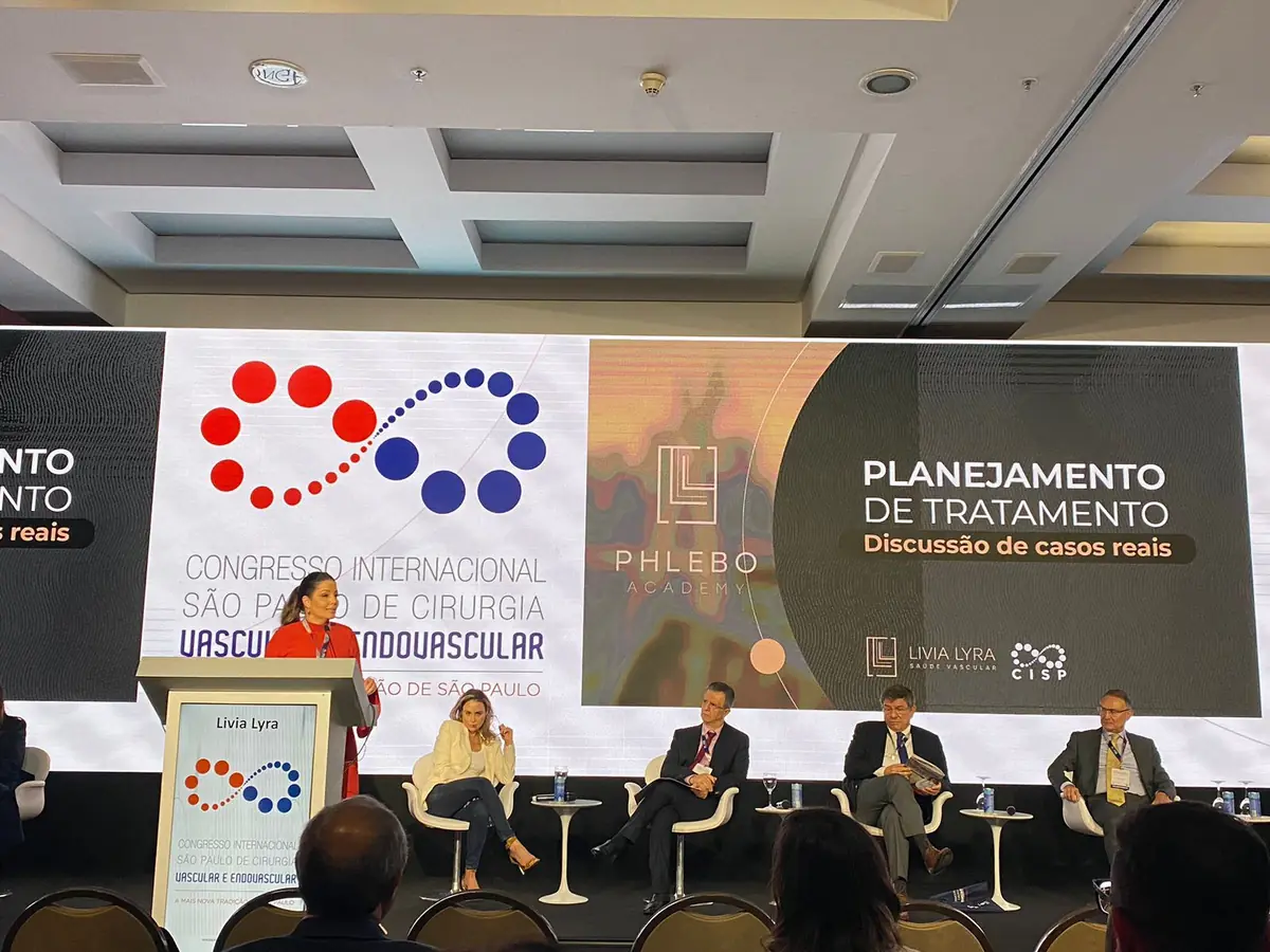 Dra. Livia Lyra — Congresso Internacional São Paulo de Cirurgia Vascular